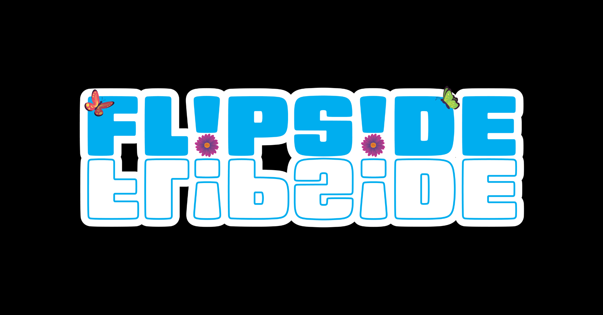 Flipside - alternative band logo for May 2024